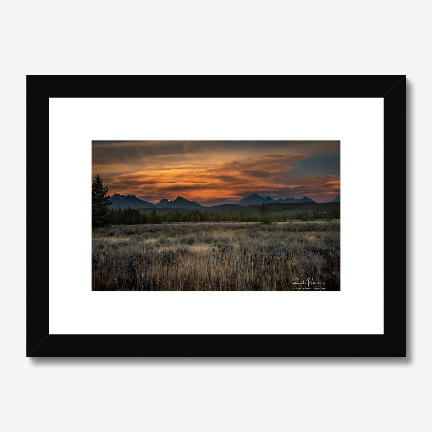 West Glacier Sunset