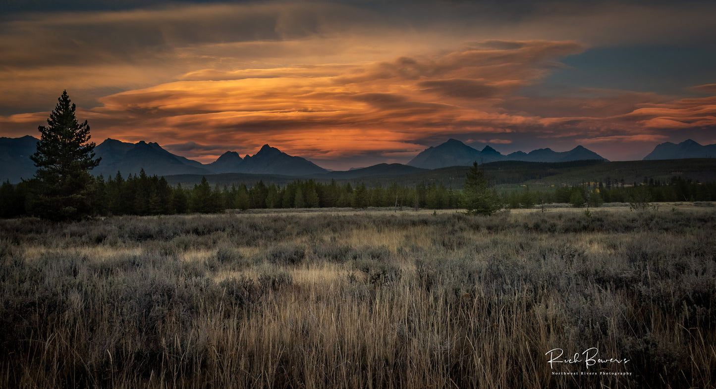 West Glacier Sunset
